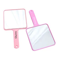 

Plastic One Side Round Shape,Square Shape, Heart Shape Mirror Personalized Custom LOGO Hand Cosmetic Makeup Mirror