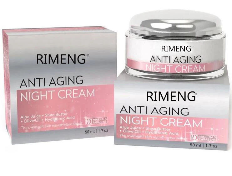 
Hot sale skin moisturizing restore skin elasticity fine face night anti wrinkle face cream 