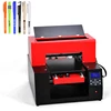 6 Color UV flatbed multifunctional printing machine for CD/Card/Pen/Golf Ball/mug cup printer