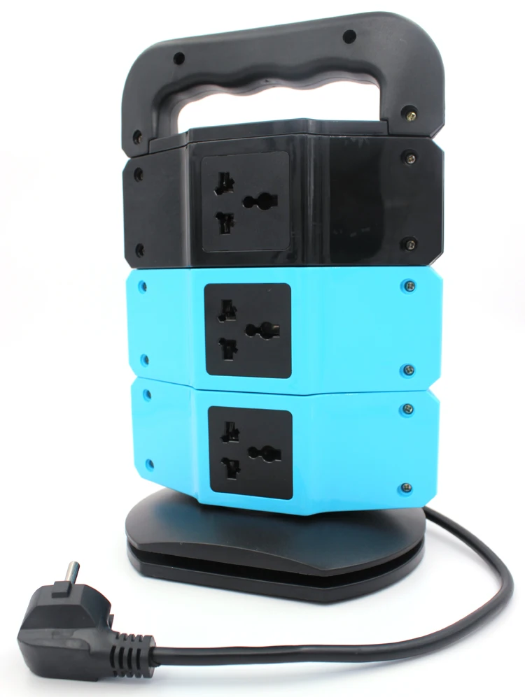 10a Power Extension Tower Multifunctional Vertical Stand Outlet With