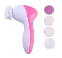 

5 in 1 multifunction beauty machine facial brush cleanser facial cleansing brush & anti-aging massager