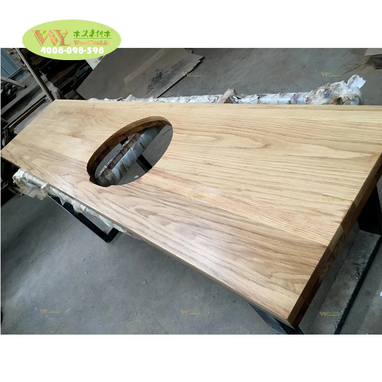 Venta al por mayor encimera madera maciza-Compre online los mejores