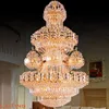 2019 Luxury hotel extra large crystal chandelier for entrance lighting 62061