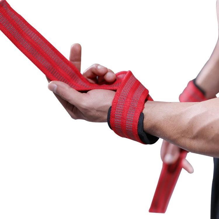 Lifting Gym Wrist Wraps Cotton Silicon Wrist Straps Wrist Support