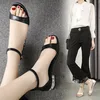 2018 summer new arrival ladies flat sandals fashion style nice model women sandals girl shoes