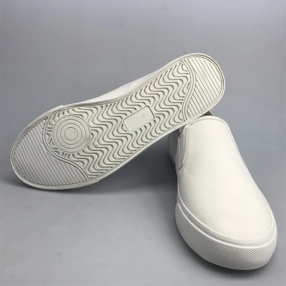 Popular Comfortable White Rubber Men & Women Canvas Shoes - Buy Good ...