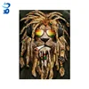 Latest New 3D Picture Poster Cute Learning Dog Pet Animal Deep Effect 3 Dimension Popular Decoration Home