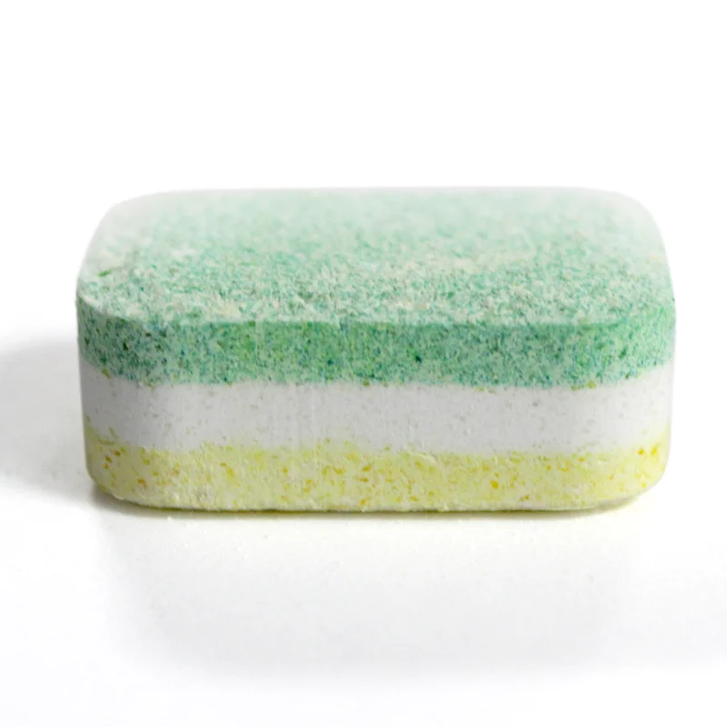 Dishwasher Rinse Concentrated Cleaner Block Powerball Flat Cleaning