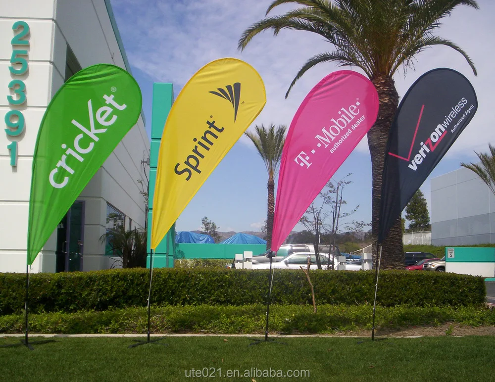 Promotional Usage Advertising Exhibition Event Outdoor Feather