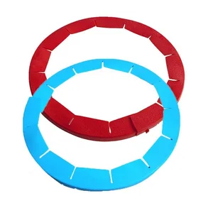 Image of manufacturer silicone Pie Crust Shield FDA silicone pizza protector 8" to 12" pizza circle mold