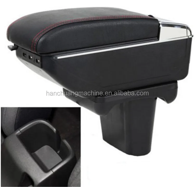 Whole Universal Multifunction Car Armrest Console Box With Usb Led