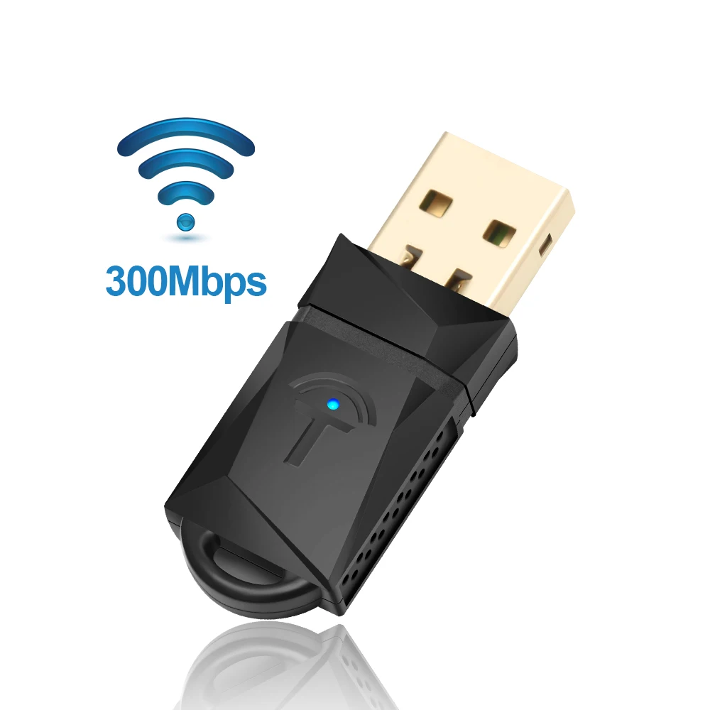 300M Wireless USB WiFi Adapter Dongle Network LAN Card 802.11n/g/b For Window 7 