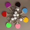 Table Tennis Key Chain Alloy Creative Pendant Keyring
