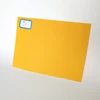 0.38mm Yellow Plastic PP Sheet with Light Frosted