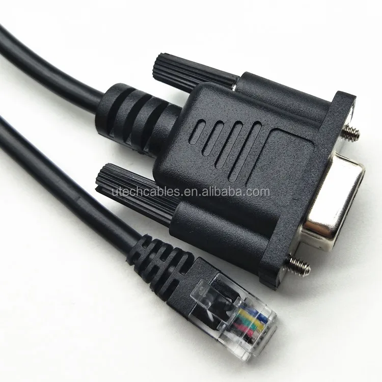 Db9 Serial Rs232 To Rj11 Rj12 Adapter For Apc Rj12 Serial Cable Pinout
