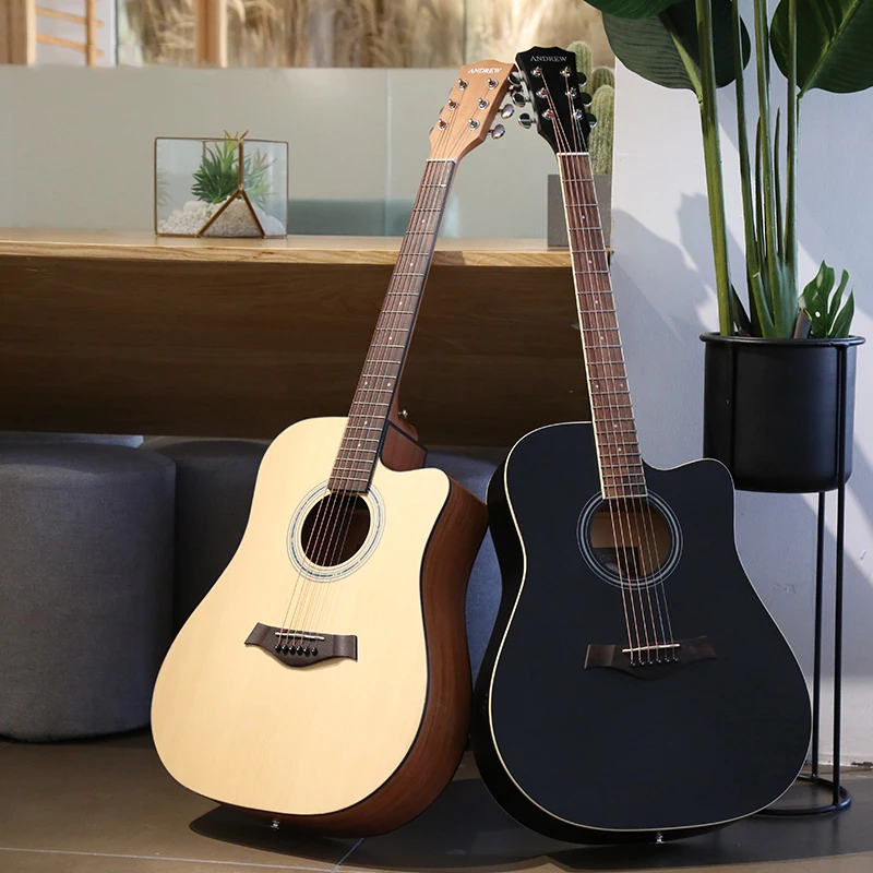 

HOT sell 41 inches original factory manual instrument acoustic guitar, N/a