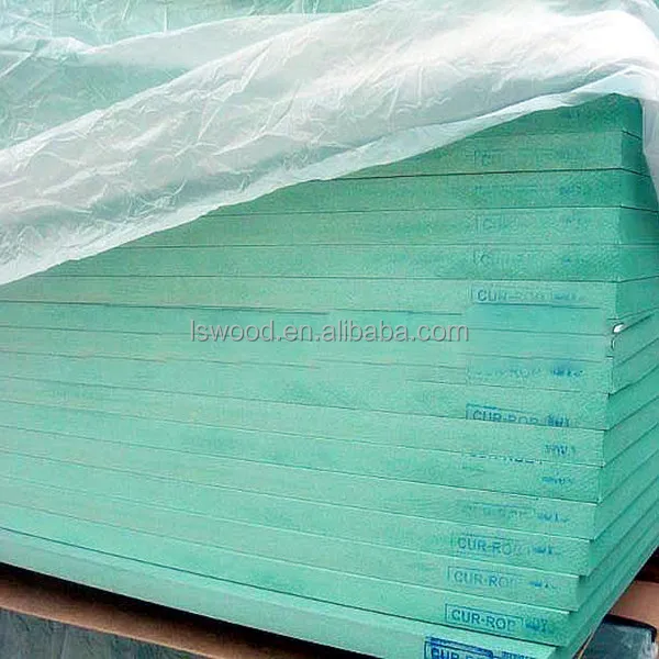 
18mm Green Colour Water Resistant MDF Wood 