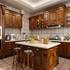 High-End European factory Modern Solid Wood Kitchen Cabinets