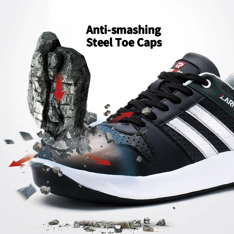 steel cap sneaker