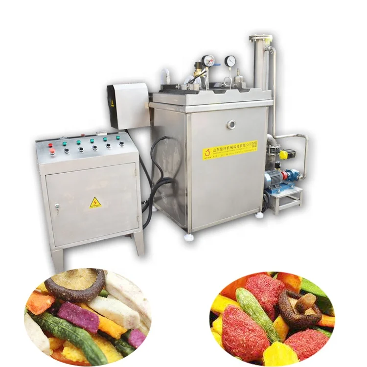 
Banana chips vacuum frying machine low-temperature frying and deoiling integrated banana vacuum fryer 