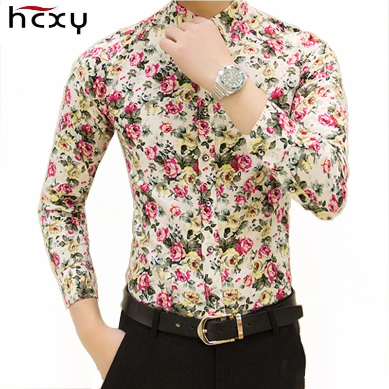 Compra Flor camisetas para los hombres online al por mayor
