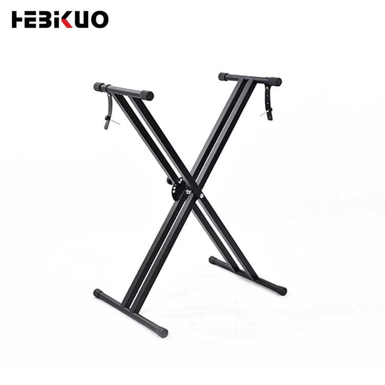 

HEBIKUO Q-2X Musical instrument accessories adjustable Double X keyboard stand durable piano stand