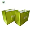 Recycle bag paper shopping bag luxury green paper shopping bag with logo printing