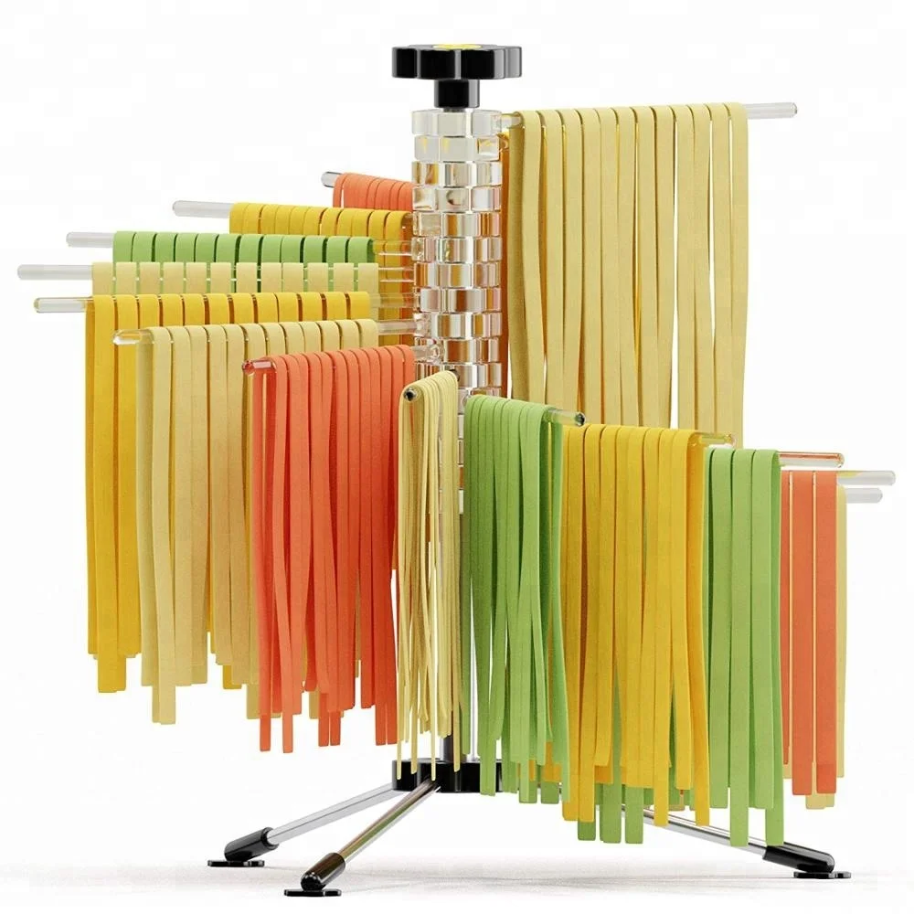 
Pasta Drying Rack - Noodle Dryer Spiral Design Holds 4.5 Pounds (2 KG) of Fresh Pasta 