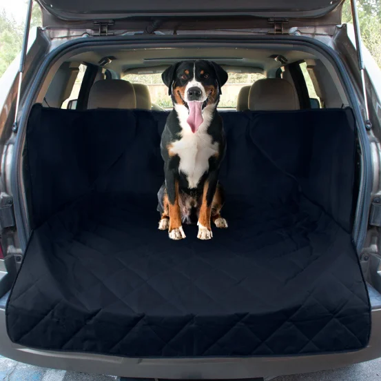 

Wholesale Dog Car Seat Cover Cushion Car pet Mat Folded Pet Carriers pet dog pad SUV, Black