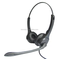 

Head wearing Call center USB headset binaural headphones call center headset for business center