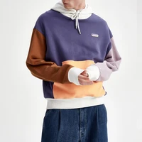 

New Street Wear Oversize 5 multi Color Block Embroidery Hoodies