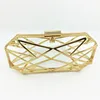 The factory produces the hexagonal dinner bag hardware accessories for the hexagonal hand-bag hardware accessories