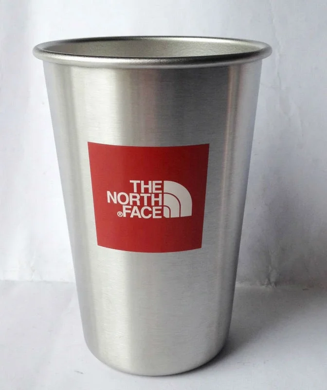 Stainless Steel 16oz Pint Cup With Logo Small Order Is Acceptable