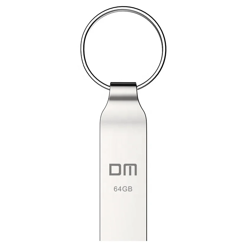 

DM manufacture mini metal usb flash drive usb2.0/3.0 4g 8g 16g 32g 64g with keychain PD076