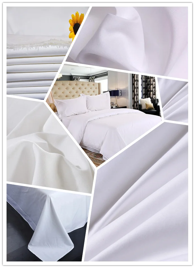 40 Polyester 60 Cotton Hotel Cvc Bed Sheet Fabric Buy 40 Polyester 60