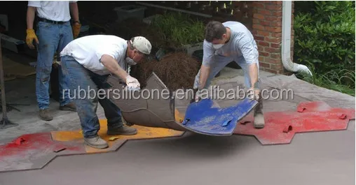 
Concrete Stamp Mold Making Liquid Polyurethane Rubber 