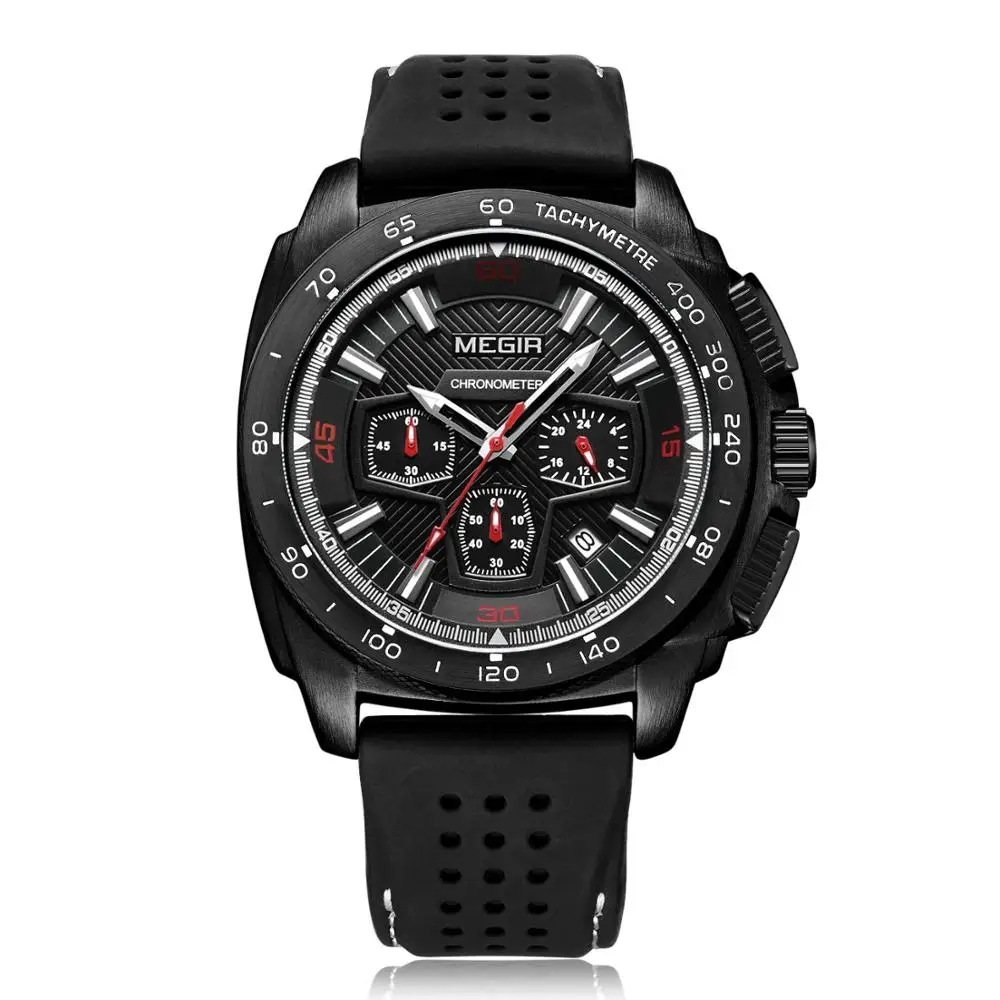 

2056 Megir watches men wirst tactical watches, N/a