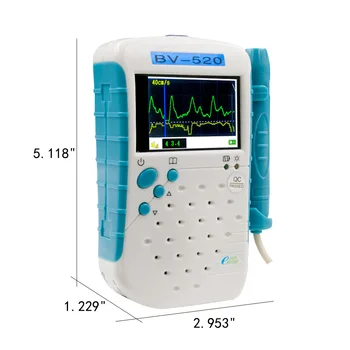 Hot Sale Handheld Vascular Doppler Blood Flow Detector 8.0mh - Buy ...