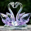 Factory Price K9 High Quality Crystal Swan Gifts Wedding Souvenirs