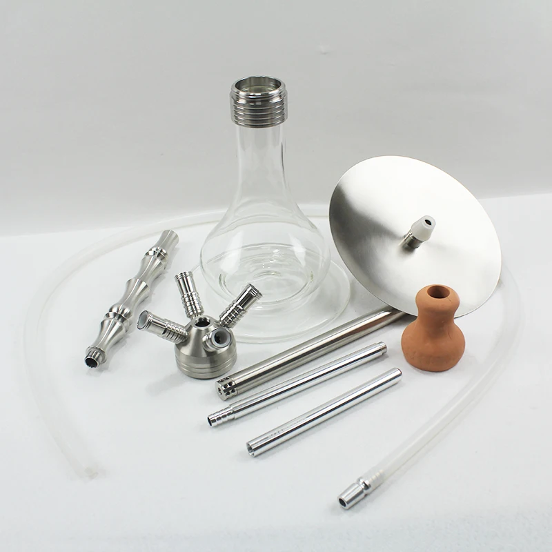 New High Quality Stainless Steel Hookah Shisha With Molasses Catcher