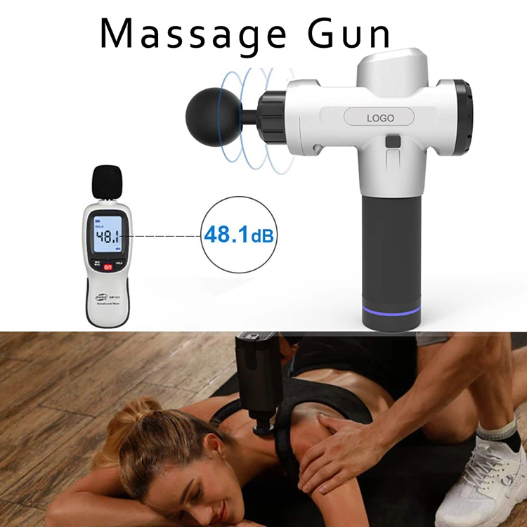 Fitness Professional Deep Tissue Muscle Vibration Massager Massage Gun 1417