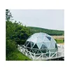 3V Clear Glass Dome Home with Skylight Aluminum Frame