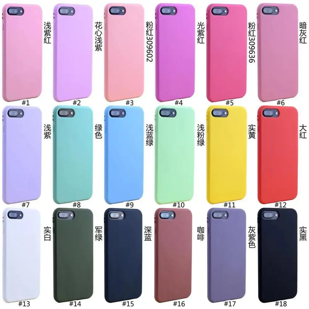 HUYSHE wholesale luxury silicone 1.5mm bulk TPU cell phone case for iPhone 6, 7, 8, X, XS, XR, XS max back cover.