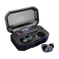 

LCD screen display TWS wireless earbuds with 3300mah charging case