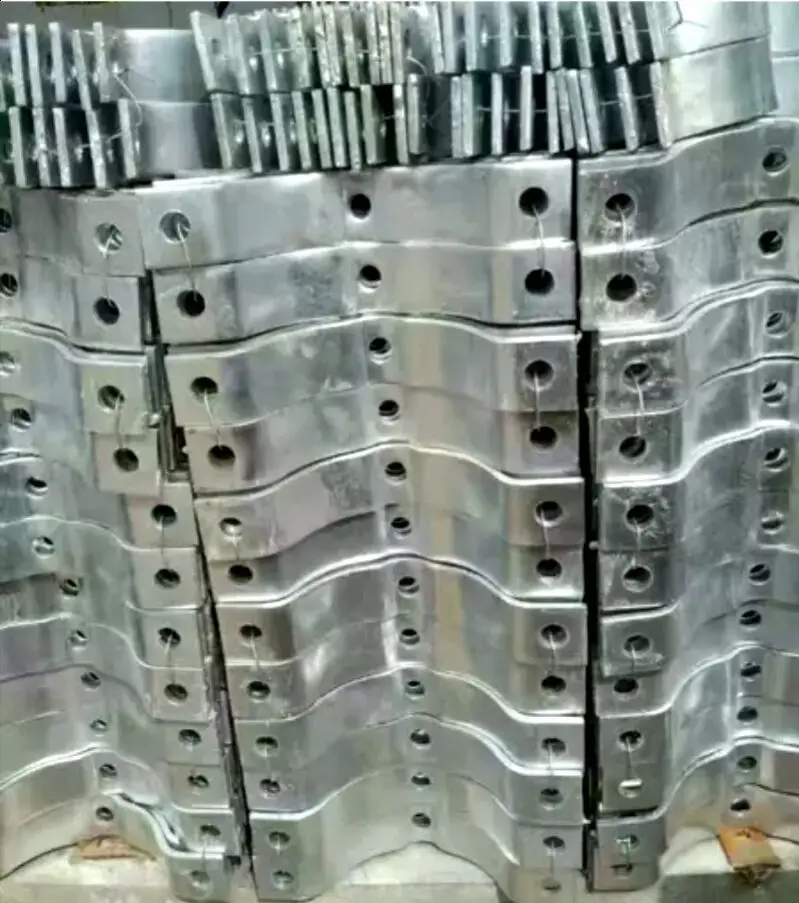 Adss Cable Fitting Fasten Clamp Pole Clamp For Concrete Pole Low Price