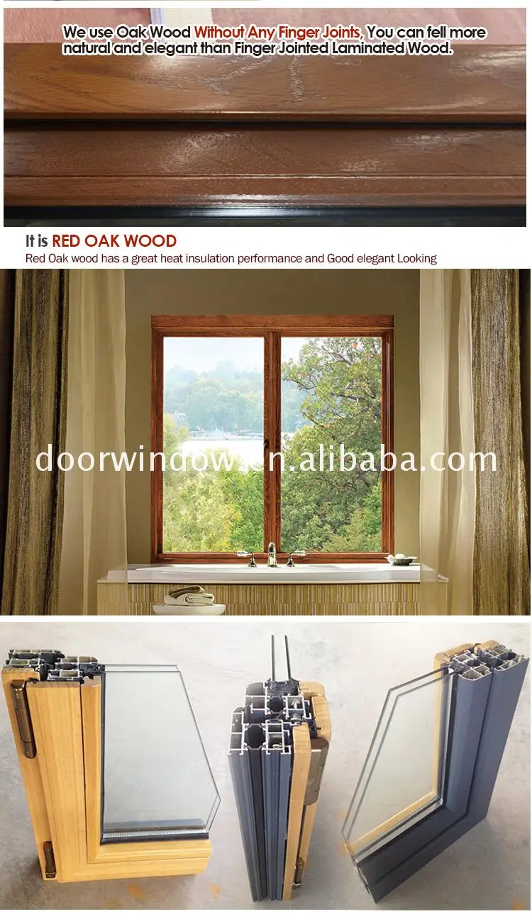 Hot Sale painting timber windows origin aluminium old