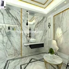 white Natural stone price and white onyx marble polished slab for flooring and bathroom