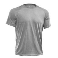 

Custom mens sports gym quick dry fitness blank polyester elastic athletic wicking t-shirt dry fit t shirt