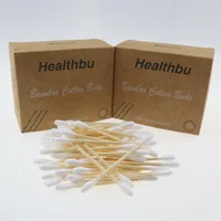 

OEM paper box eco friendly bamboo stick cotton buds