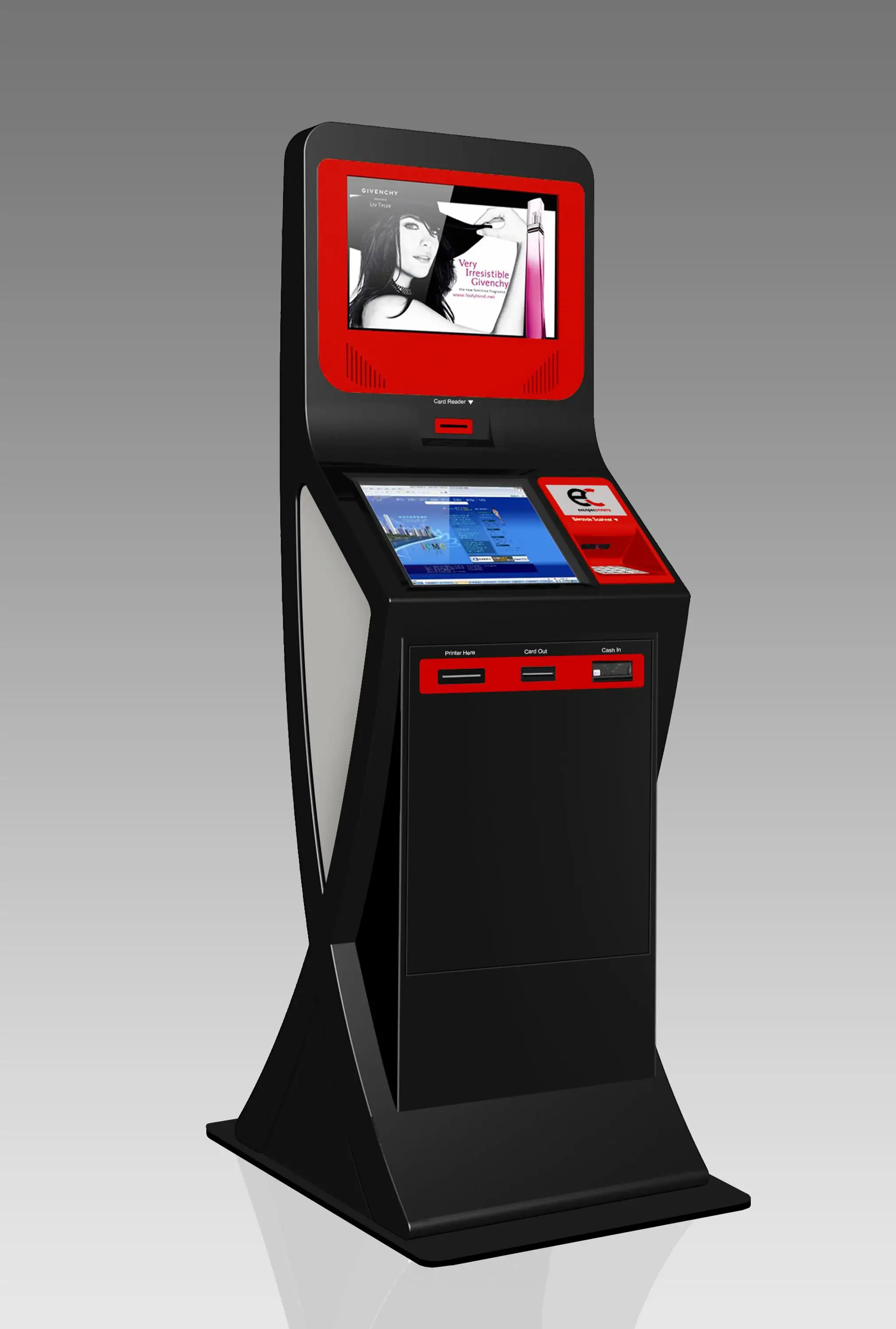 Signage Digital Self-service Video Gaming Machine Kiosk With Ticket ...